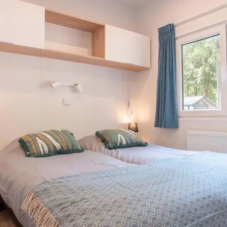 Well-kept With Dishwasher, On A In The Middle Of De Veluwe Chalet *